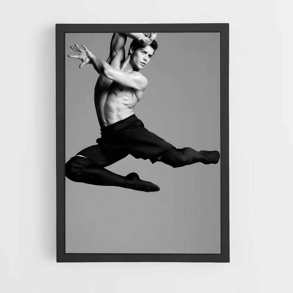 Poster Saut Éthéré – affiche Danse (vue 2)